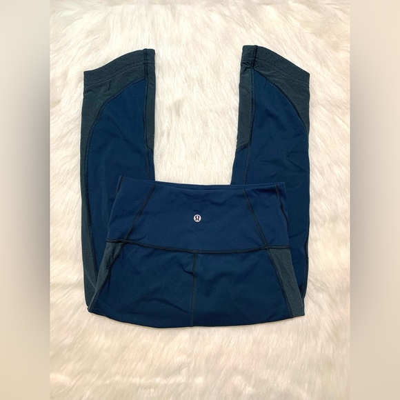 Lululemon Womens Ready Set Go Crop 21" Submarine - Picture 3 of 7